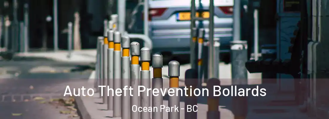  Auto Theft Prevention Bollards Ocean Park - BC