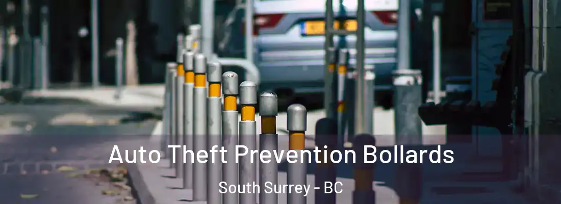  Auto Theft Prevention Bollards South Surrey - BC