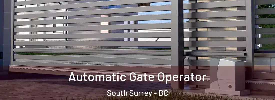  Automatic Gate Operator South Surrey - BC