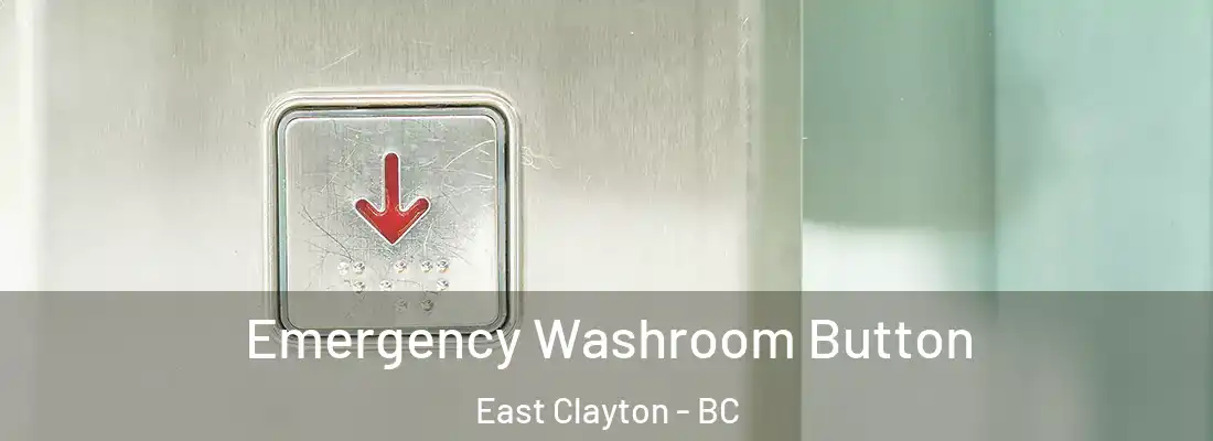  Emergency Washroom Button East Clayton - BC
