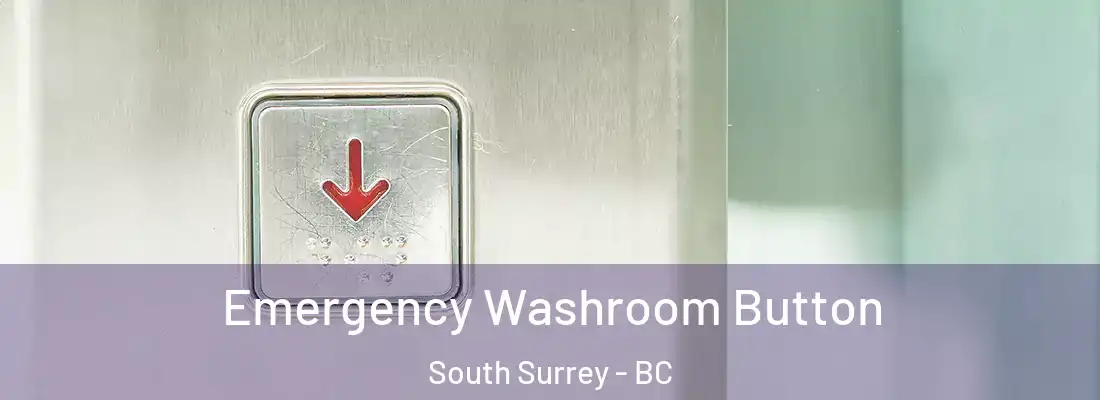  Emergency Washroom Button South Surrey - BC