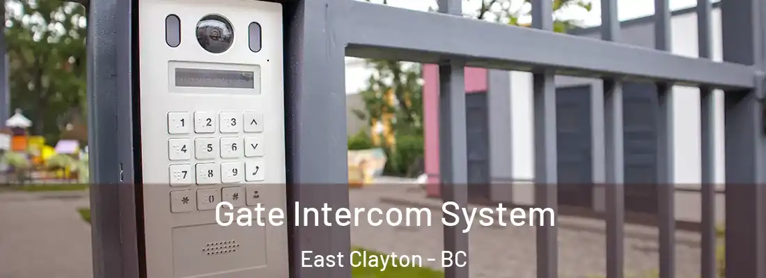  Gate Intercom System East Clayton - BC
