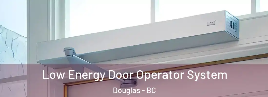  Low Energy Door Operator System Douglas - BC