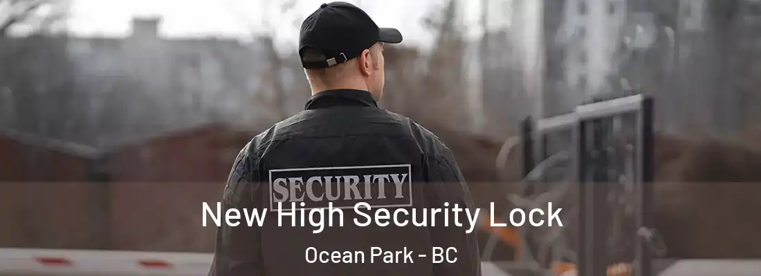  New High Security Lock Ocean Park - BC