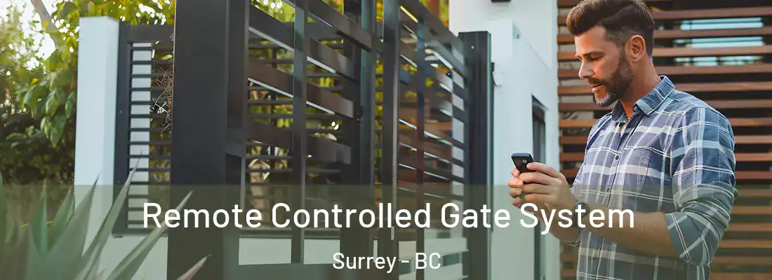  Remote Controlled Gate System Surrey - BC