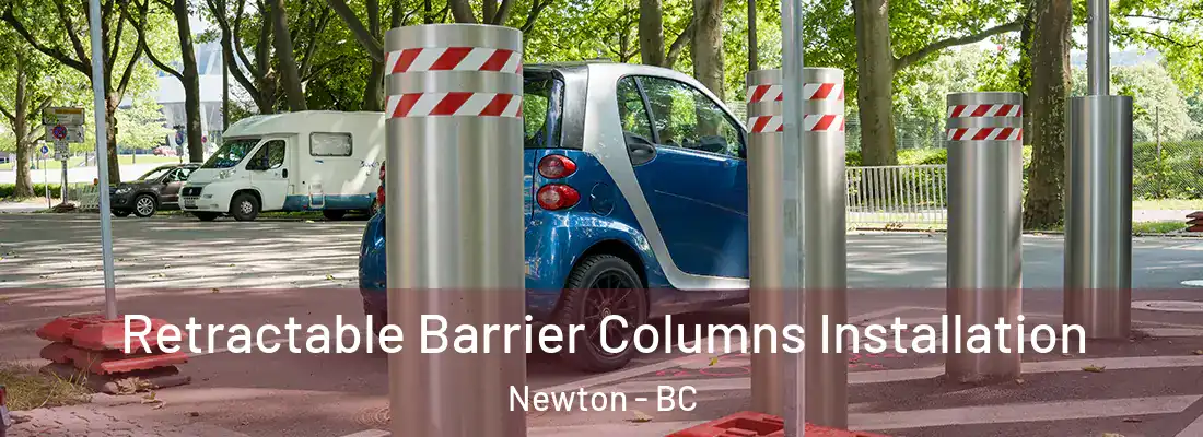  Retractable Barrier Columns Installation Newton - BC