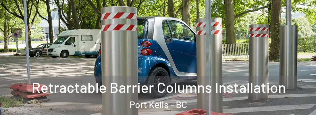  Retractable Barrier Columns Installation Port Kells - BC