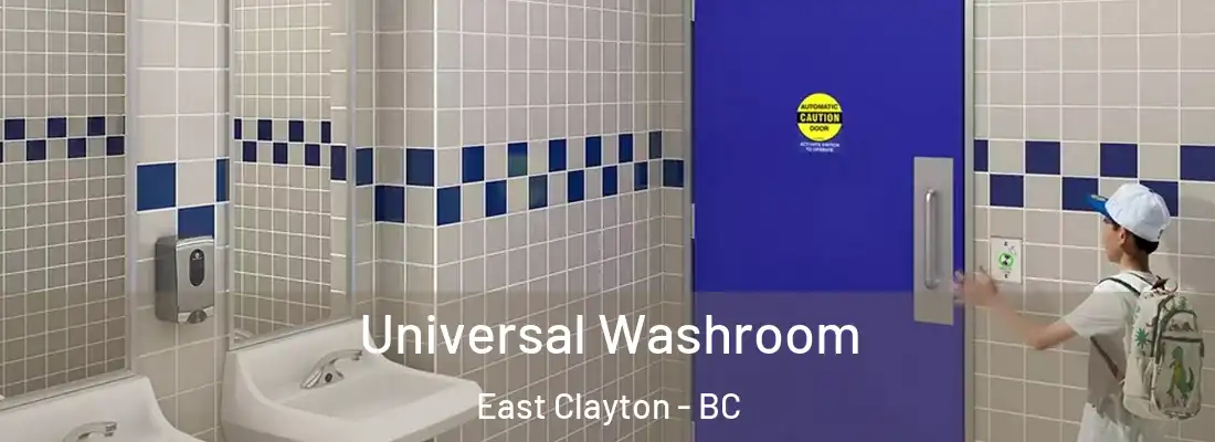  Universal Washroom East Clayton - BC