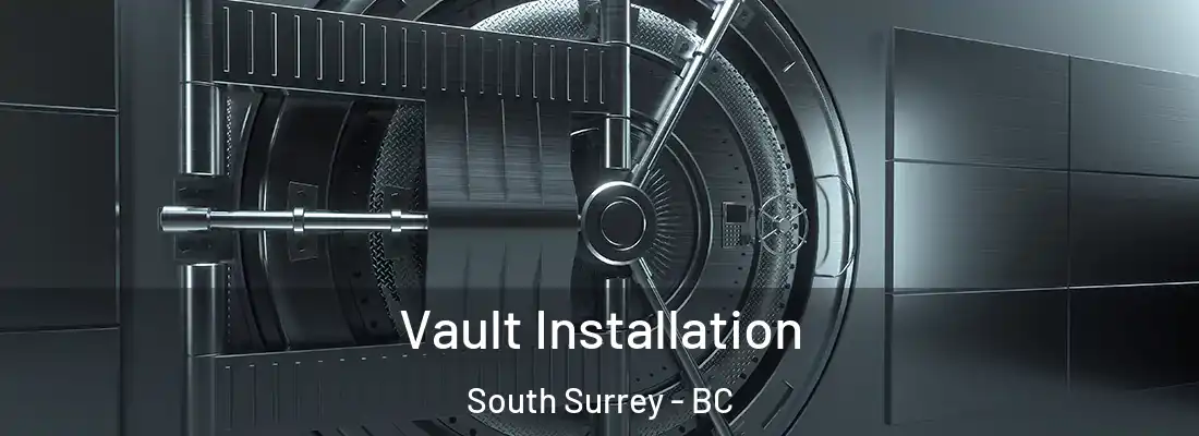  Vault Installation South Surrey - BC